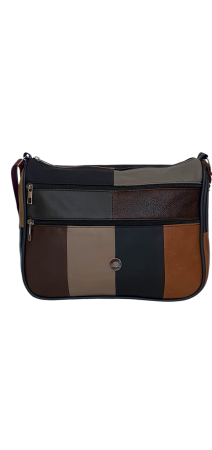 Geanta Dama Piele Naturala Multicolora Magda G04522 [4]