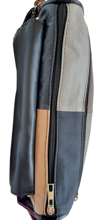 Geanta Dama Piele Naturala Multicolora Magda G04522 [5]