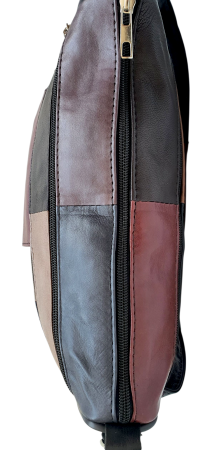Geanta Dama Piele Naturala Multicolora Ruxandra G04532 [4]