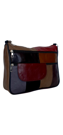 Geanta Dama Piele Naturala Multicolora Ruxandra G04533 [2]