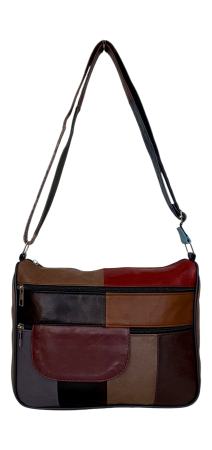 Geanta Dama Piele Naturala Multicolora Ruxandra G04533 [1]