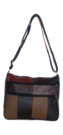 Geanta Dama Piele Naturala Multicolora Ruxandra G04551 [3]