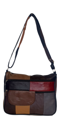 Geanta Dama Piele Naturala Multicolora Ruxandra G04551 [1]