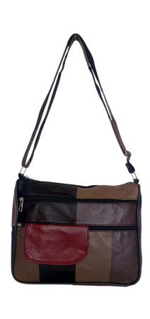 Geanta Dama Piele Naturala Multicolora Ruxandra G04552 [1]