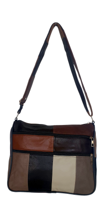 Geanta Dama Piele Naturala Multicolora Ruxandra G04552 [3]