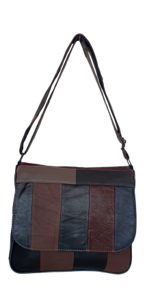 Genti De Dama - Geanta Dama Piele Naturala Multicolora Svetlana G04465
