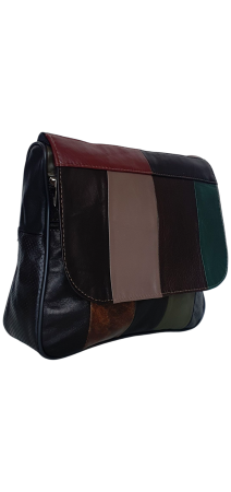 Geanta Dama Piele Naturala Multicolora Svetlana G04468 [2]