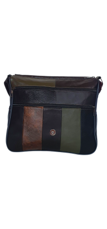 Geanta Dama Piele Naturala Multicolora Svetlana G04468 [4]