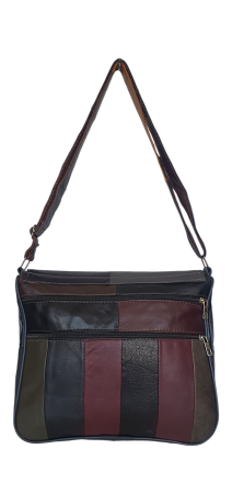 Geanta Dama Piele Naturala Multicolora Svetlana G04471 [3]