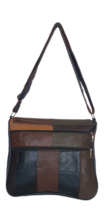 Geanta Dama Piele Naturala Multicolora Svetlana G04472 [3]