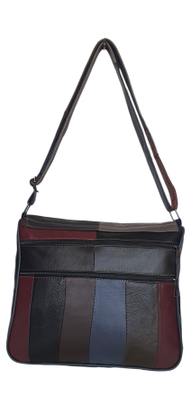 Geanta Dama Piele Naturala Multicolora Svetlana G04473 [3]