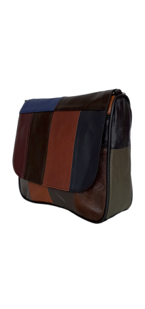 Genti De Dama - Geanta Dama Piele Naturala Multicolora Svetlana G04608