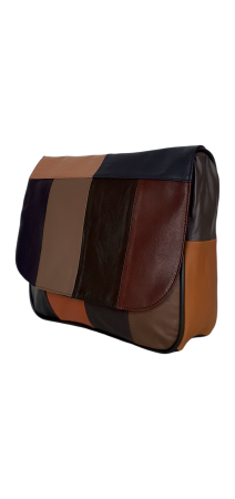 Genti De Dama - Geanta Dama Piele Naturala Multicolora Svetlana G04609