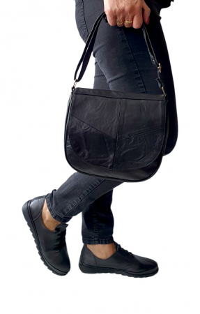 Geanta Dama Piele Naturala Neagra Adriana G04345 [6]