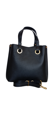 Genti De Dama - Geanta Dama Piele Naturala Neagra Artemis G04616