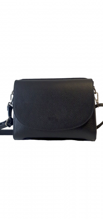 Genti De Dama - Geanta Dama Piele Naturala Neagra Caterina G03376