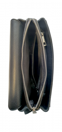 Geanta Dama Piele Naturala Neagra Caterina G03376 [5]