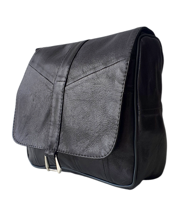Genti De Dama - Geanta Dama Piele Naturala Neagra Emi G01308