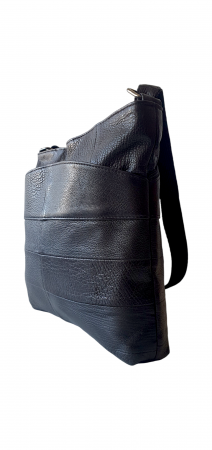 Geanta Dama Piele Naturala Neagra Evelina G03874 [2]