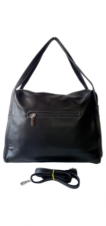 Geanta Dama Piele Naturala Neagra Faby V. Fabbiano  G03401 [3]