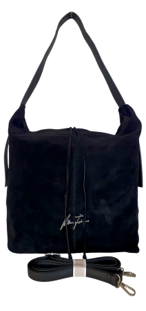 Genti De Dama - Geanta Dama Piele Naturala Neagra Ilia V. Fabbiano G04575