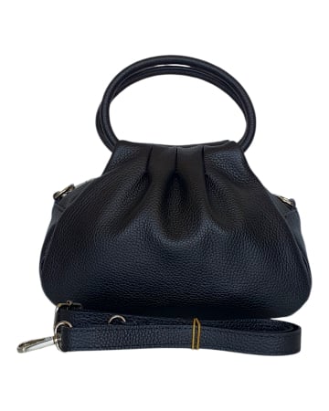 Genti De Dama - Geanta Dama Piele Naturala Neagra Ilinca G04579
