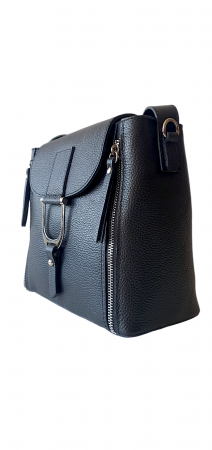 Geanta Dama Piele Naturala Neagra Ionelia G03872 [2]