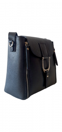Geanta Dama Piele Naturala Neagra Ionelia G03872 [1]