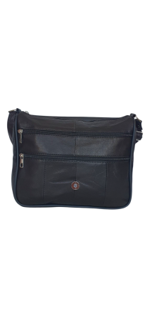 Geanta Dama Piele Naturala Neagra Magda G04523 [4]