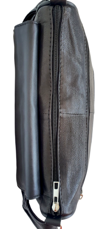 Geanta Dama Piele Naturala Neagra Magda G04523 [5]