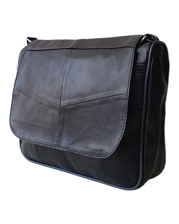 Genti De Dama - Geanta Dama Piele Naturala Neagra Magda G04523