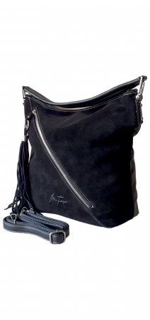 Geanta Dama Piele Naturala Neagra Miky G03256 [2]