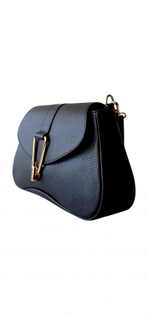 Geanta Dama Piele Naturala Neagra Mona G04017 [2]