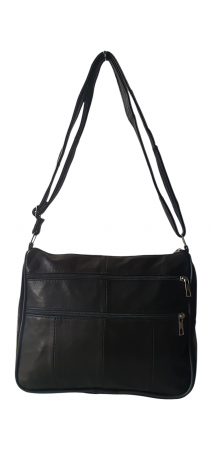 Geanta Dama Piele Naturala Neagra Ruxandra G04046 [3]