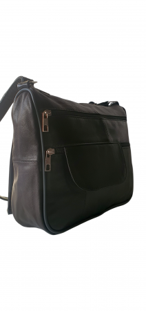 Geanta Dama Piele Naturala Neagra Ruxandra G04046 [1]