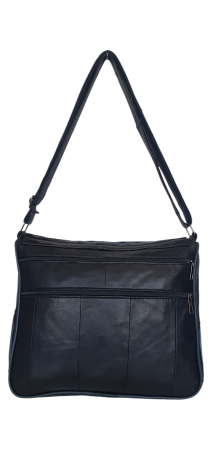 Geanta Dama Piele Naturala Neagra Svetlana G04474 [3]