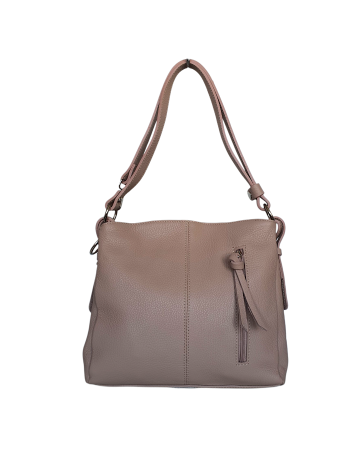 Genti De Dama - Geanta Dama Piele Naturala Nude Eleanor G04725