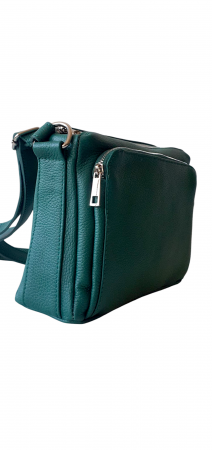 Genti De Dama - Geanta Dama Piele Naturala Turquoise Eca G04143