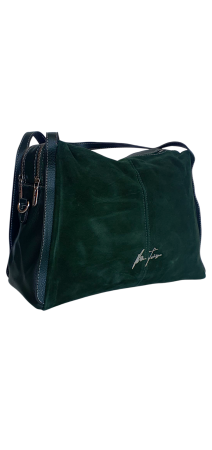 Geanta Dama Piele Naturala Verde Faby G04506 [2]