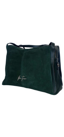 Genti De Dama - Geanta Dama Piele Naturala Verde Faby G04506