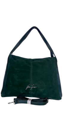 Geanta Dama Piele Naturala Verde Faby G04506 [1]