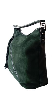 Geanta Dama Piele Naturala Verde Miky G04122 [2]
