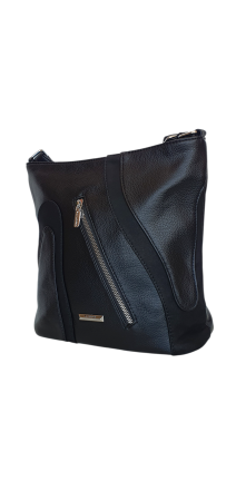 Genti De Dama - Geanta Dama Silvia Rosa Neagra Belinda G04618