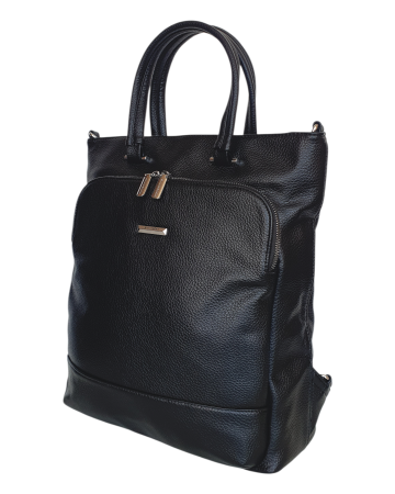 Genti De Dama - Geanta Dama Silvia Rosa Negru Seoul G04687