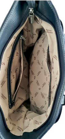 Geanta-Rucsac Dama Piele Naturala Bleumarin Mada G04547 [5]