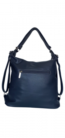 Geanta-Rucsac Dama Piele Naturala Bleumarin Rita G04347 [3]