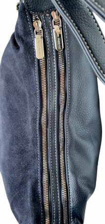 Geanta-Rucsac Dama Piele Naturala Bleumarin Rita G04347 [4]