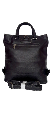 Geanta-Rucsac Dama Piele Naturala Neagra Mada G04546 [3]