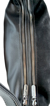 Geanta-Rucsac Dama Piele Naturala Neagra Rita G04349 [4]