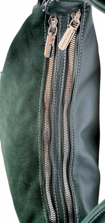 Geanta-Rucsac Dama Piele Naturala Verde Rita G04348 [4]